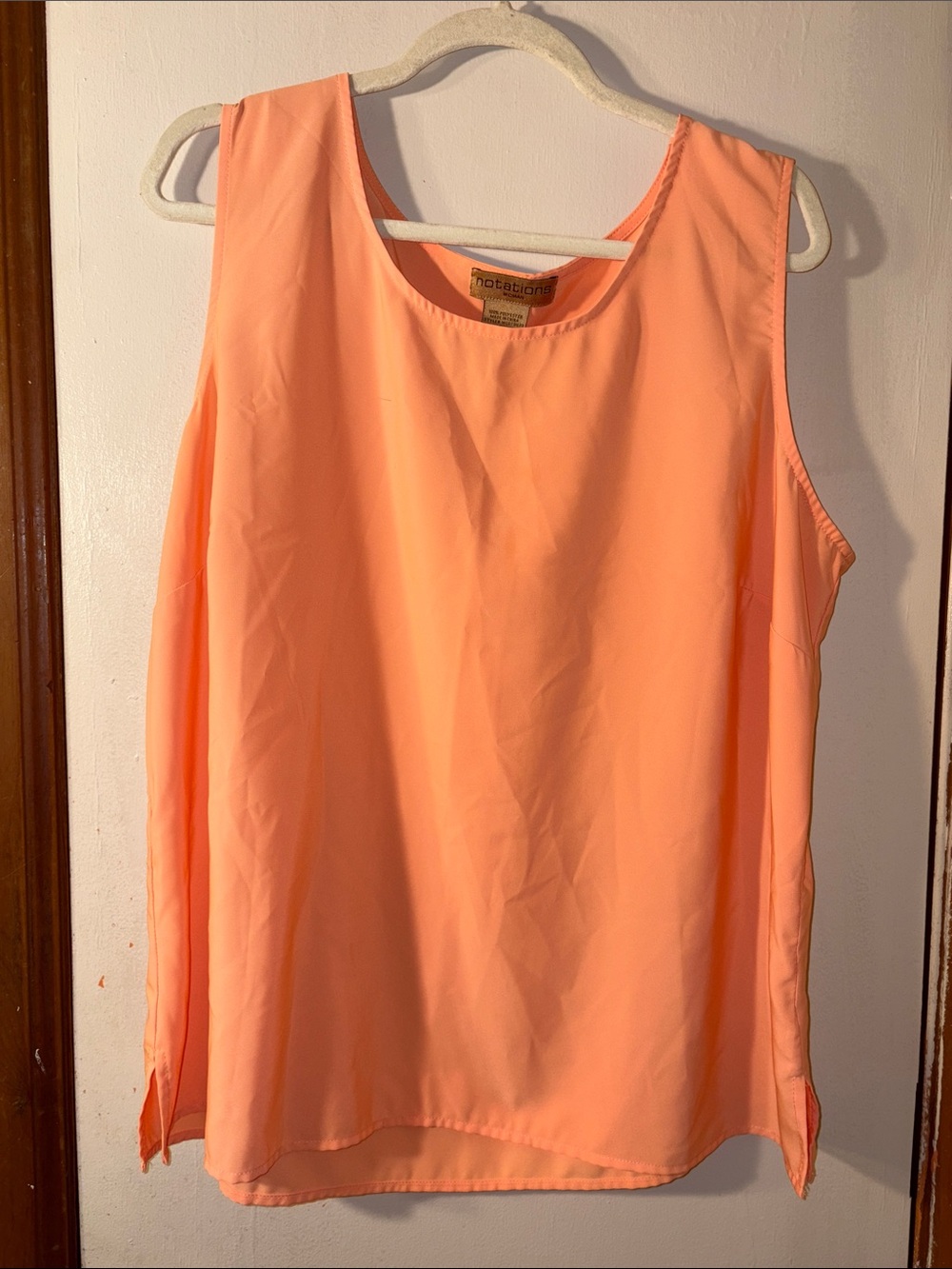 4 items for $25* Notations Sleeveless Scoop Neck Camisole - Coral